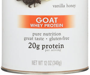 Tera's Whey: Vanilla Honey Goat Whey Protein, 12 Oz