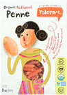 Tolerant: Organic Red Lentil Pasta Penne, 8 Oz