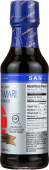 San-j: Organic Reduced Sodium Gluten Free Tamari Soy Sauce, 10 Oz