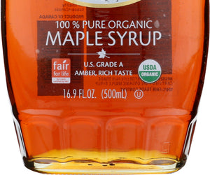 Shady Maple Farms: Organic Grade A Dark Amber Maple Syrup, 16.9 Oz