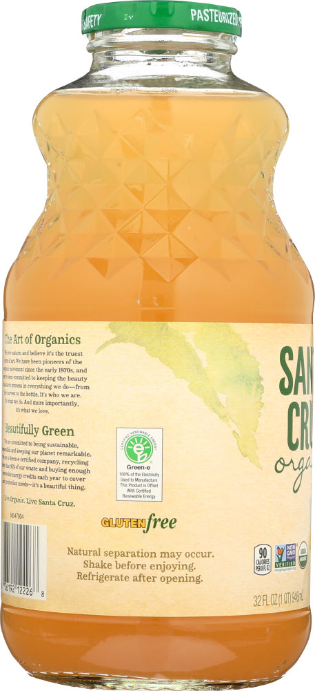 Santa Cruz: Organic Peach Lemonade, 32 Oz