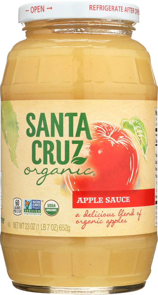 Santa Cruz: Organic Apple Sauce, 23 Oz