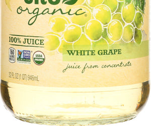 Santa Cruz: Organic White Grape Juice, 32 Oz