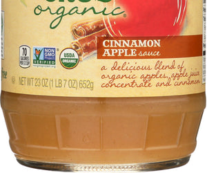 Santa Cruz: Organic Cinnamon Apple Sauce, 23 Oz