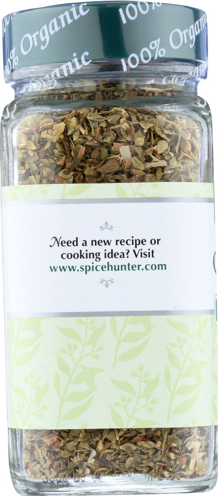 The Spice Hunter: 100% Organic Oregano, 0.45 Oz