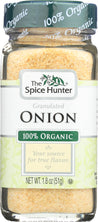 The Spice Hunter: 100% Organic Onion Granulated, 1.8 Oz