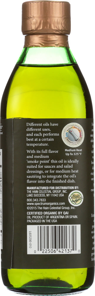 Spectrum Naturals: Organic Extra Virgin Olive Oil, 12.7 Oz