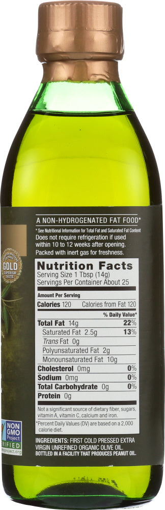 Spectrum Naturals: Organic Extra Virgin Olive Oil, 12.7 Oz