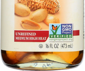 Spectrum Naturals: Peanut Oil Unrefined, 16 Oz