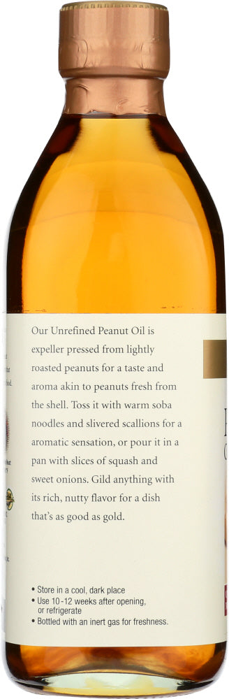 Spectrum Naturals: Peanut Oil Unrefined, 16 Oz