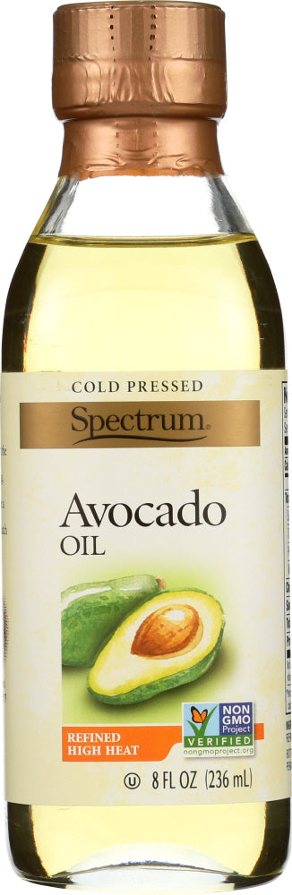 Spectrum Naturals: Avocado Oil Refined, 8 Oz