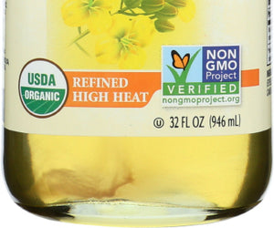Spectrum Naturals: Organic Canola Oil High Heat, 32 Oz