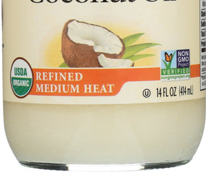 Spectrum Naturals: Organic Refined Coconut Oil, 14 Oz