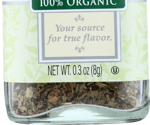 The Spice Hunter: 100% Organic Basil, 0.3 Oz