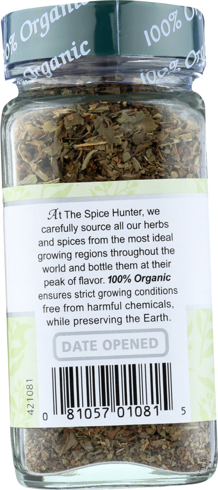 The Spice Hunter: 100% Organic Basil, 0.3 Oz