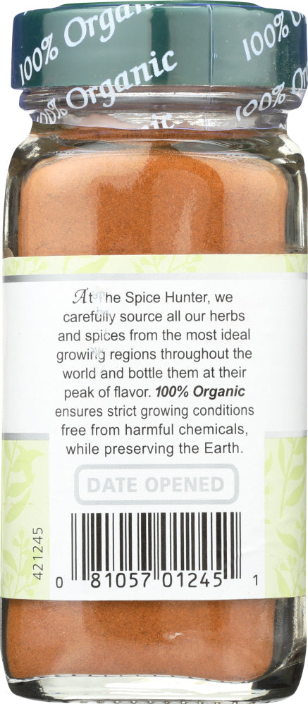 The Spice Hunter: Organic Ground Cinnamon, 1.7 Oz