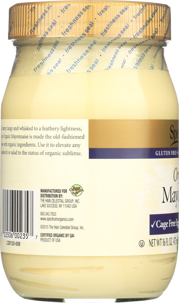 Spectrum Naturals: Organic Mayonnaise, 16 Oz