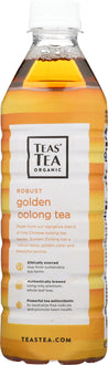 Teas' Tea: Organic Unsweetened Golden Oolong Tea, 16.9 Oz