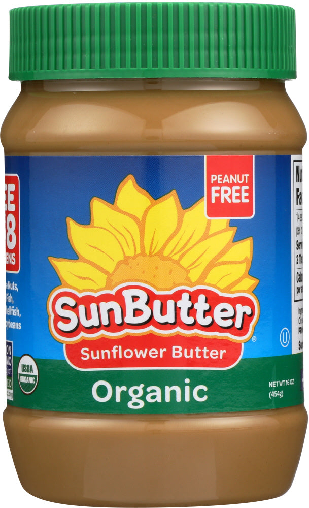 Sunbutter: Organic Sunflower Seed Spread, 16 Oz