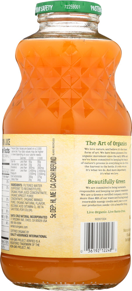 Santa Cruz: Organic Apricot Mango Juice, 32 Oz