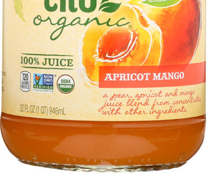 Santa Cruz: Organic Apricot Mango Juice, 32 Oz