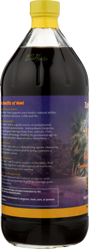 Tahiti Trader: Organic Noni Island Style Juice, 32 Oz