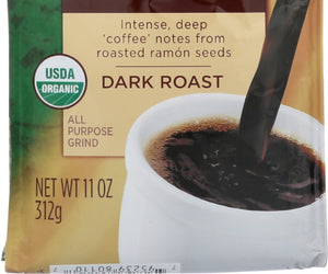 Teeccino: Organic Herbal Coffee Alternative French Roast Caffeine Free, 11 Oz