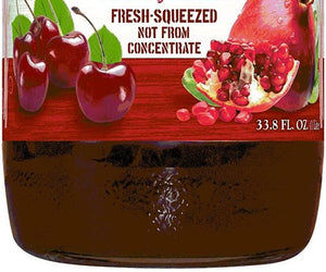 Smart Juice: 100% Juice Organic Pomegranate Tart Cherry, 33.8 Oz