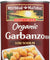 Westbrae: Natural Vegetarian Organic Garbanzo Beans, 25 Oz