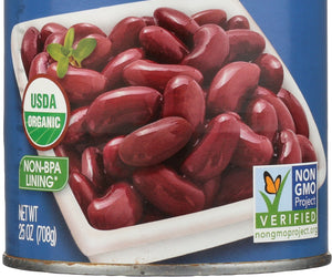 Westbrae: Natural Vegetarian Organic Kidney Beans, 25 Oz