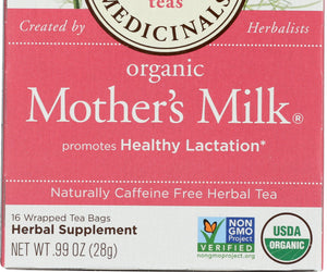 Traditional Medicinals: Organic Mother's Milk Herbal Tea 16 Tea Bags, 0.99 Oz