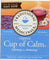 Traditional Medicinals: Organic Cup Of Calm Caffeine Free Herbal Tea 16 Tea Bags, 0.85 Oz