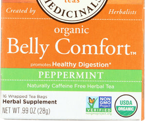 Traditional Medicinals: Organic Eater's Digest Peppermint Tea 16 Tea Bags, 0.99 Oz