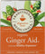 Traditional Medicinals: Organic Ginger Aid Herbal Tea 16 Tea Bags, 1.13 Oz