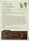 Traditional Medicinals: Organic Green Tea Lemongrass 16 Tea Bags, 0.85 Oz