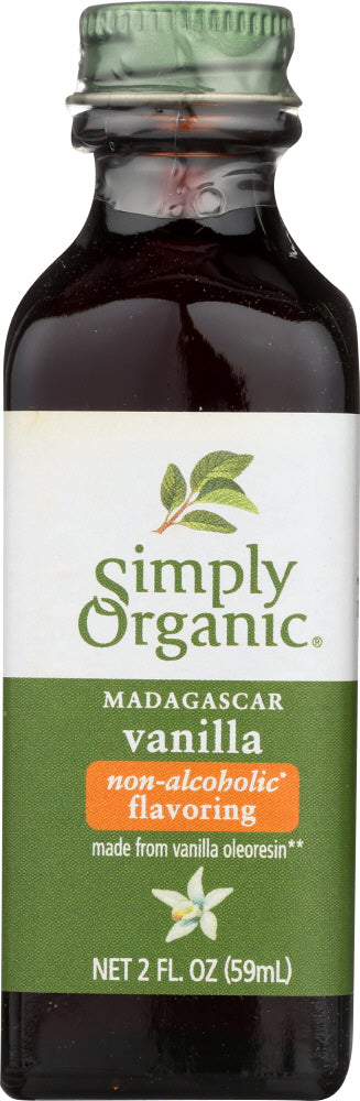 Simply Organic: Vanilla Flavoring, 2 Oz