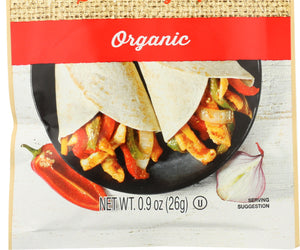 The Spice Hunter: Fajita Organic Seasoning Mix, 0.9 Oz