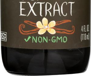 Frontier Herb: Organic Vanilla Extract, 4 Oz