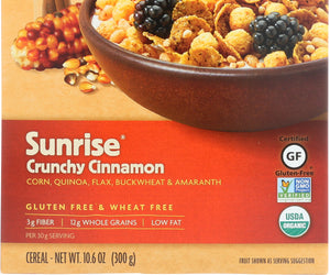 Nature's Path: Organic Sunrise Crunchy Cinnamon Cereal, 10.6 Oz