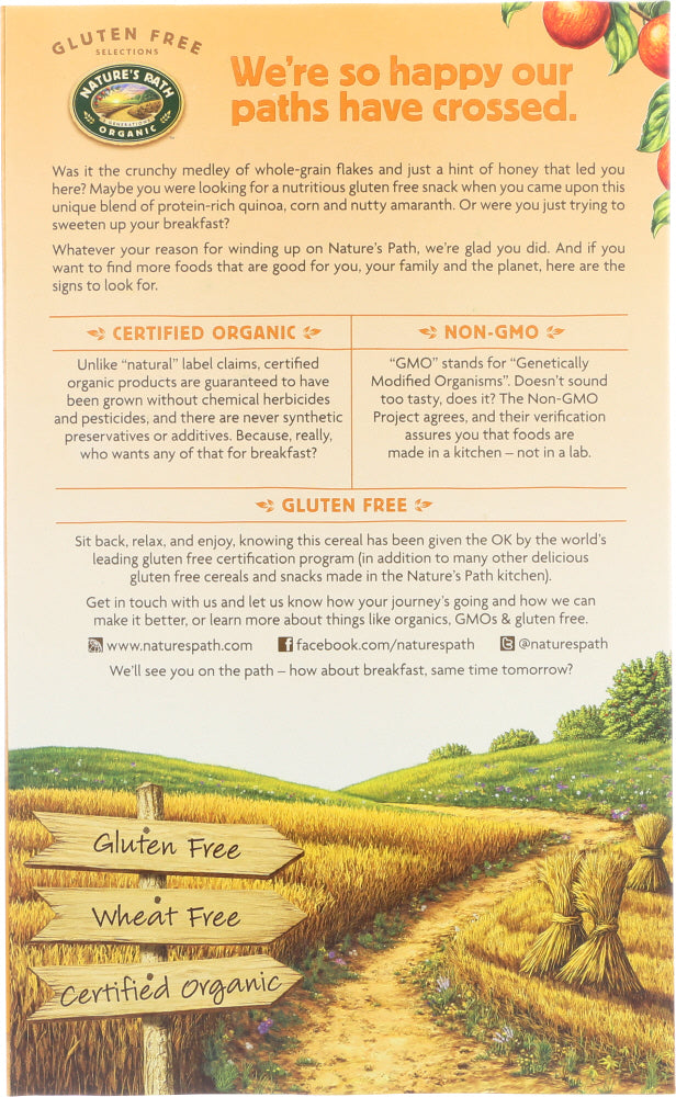 Nature's Path: Organic Sunrise Crunchy Honey Cereal, 10.6 Oz