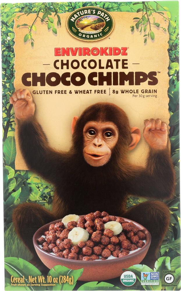 Envirokidz: Organic Chocolate Choco Chimps Cereal, 10 Oz - RubertOrganics
