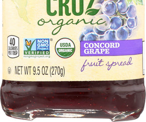 Santa Cruz: Organic Concord Grape Fruit Spread, 9.5 Oz