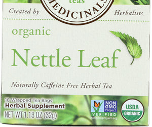 Traditional Medicinals: Organic Nettle Leaf Herbal Tea 16 Tea Bags, 1.13 Oz