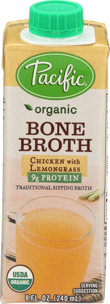 Pacific Foods: Organic Bone Broth Chicken With Lemongrass, 8 Oz - RubertOrganics