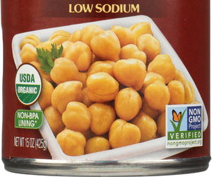 Westbrae Natural: Vegetarian Organic Garbanzo Beans, 15 Oz