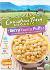 Cascadian Farm: Berry Vanilla Puffs Cereal, 10.25 Oz - RubertOrganics