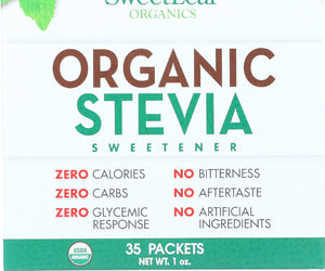 Sweetleaf: Organic Stevia Sweetener Packets, 35 Packets
