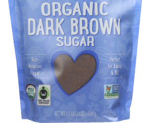 Wholesome Sweeteners: Organic Dark Brown Sugar, 24 Oz