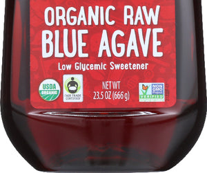 Wholesome Sweeteners: Organic Raw Blue Agave, 23.5 Oz