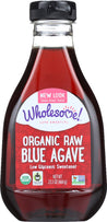 Wholesome Sweeteners: Organic Raw Blue Agave, 23.5 Oz